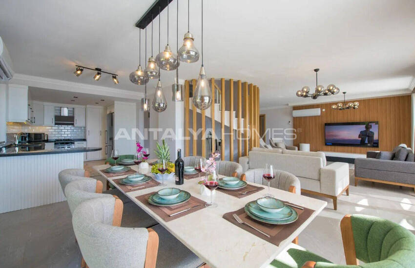 منزل مطل على البحر مع مسبح خاص في كالكان، أنطاليا 19