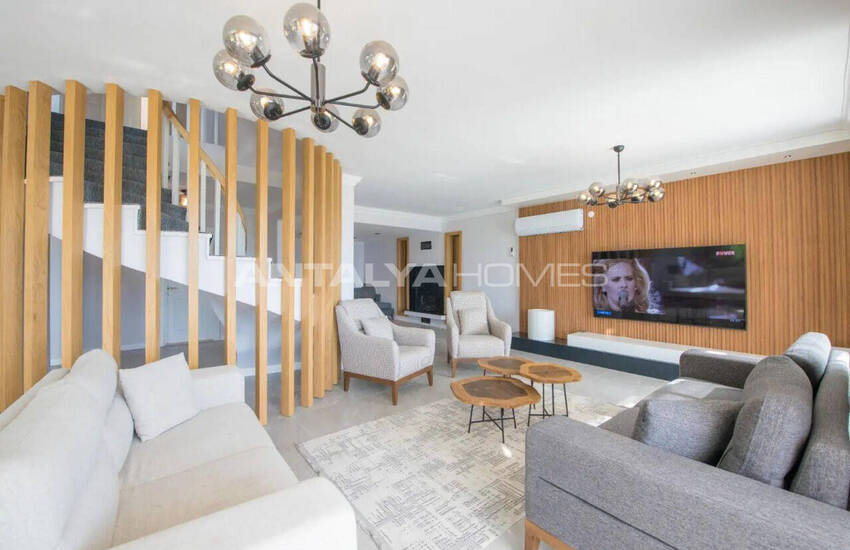 منزل مطل على البحر مع مسبح خاص في كالكان، أنطاليا 12