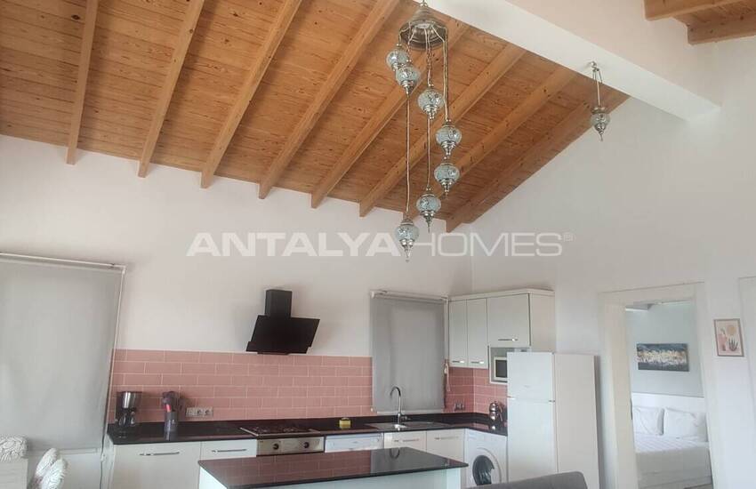 Furnished 2-bedroom Houses with Sea View in Kaş Antalya 23