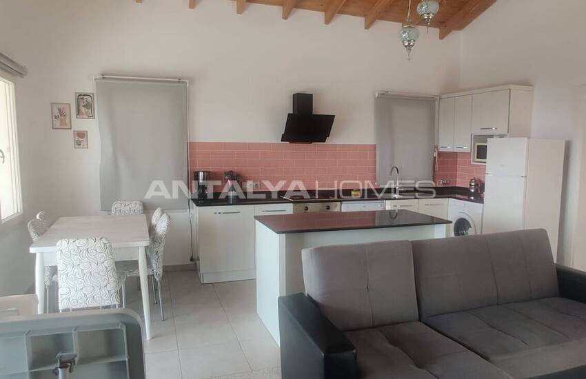 Furnished 2-bedroom Houses with Sea View in Kaş Antalya 15