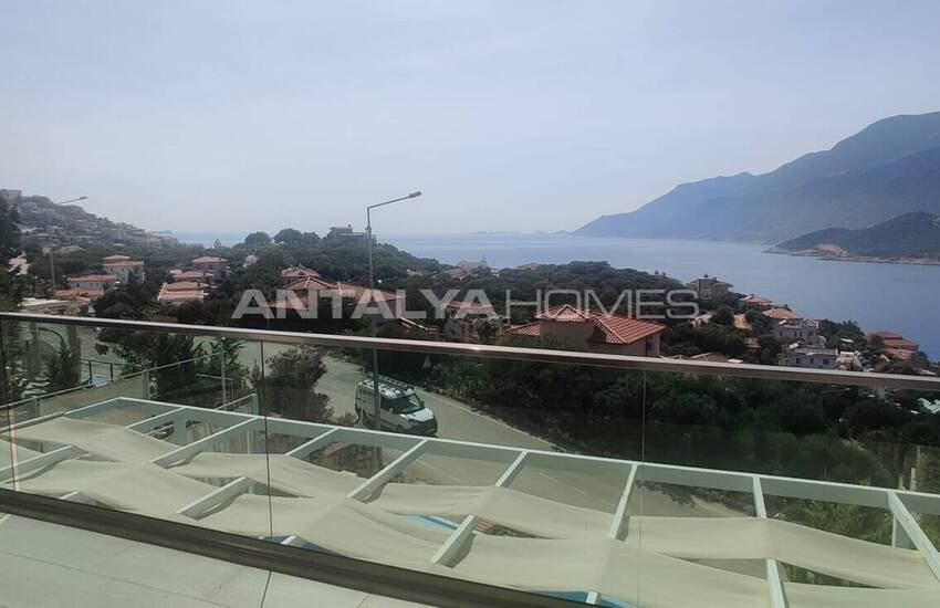 Furnished 2-bedroom Houses with Sea View in Kaş Antalya 39