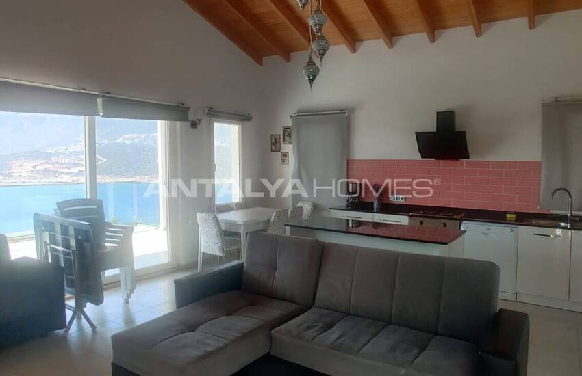 Furnished 2-bedroom Houses with Sea View in Kaş Antalya 20