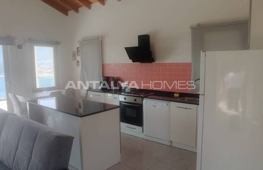 Furnished 2-bedroom Houses with Sea View in Kaş Antalya 22