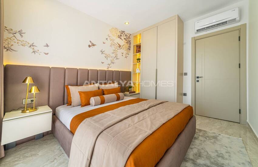 Sea-view Flats in a Complex in Alanya Tosmur 30