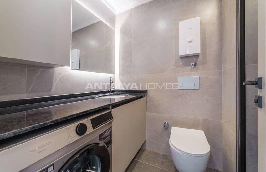 Sea-view Flats in a Complex in Alanya Tosmur 31
