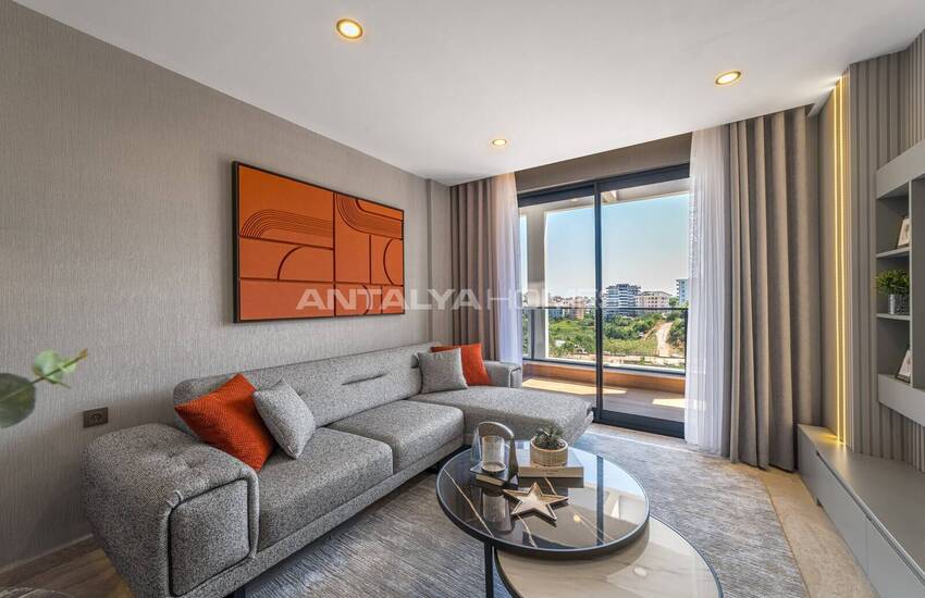 Sea-view Flats in a Complex in Alanya Tosmur 25