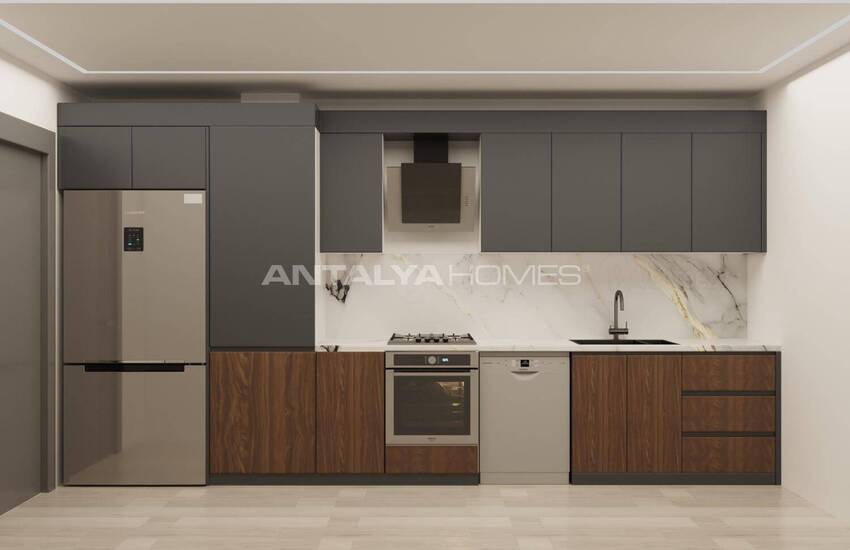 Apartments in a Complex with Pool and Parking in Antalya 4