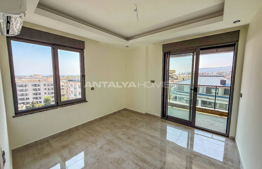 Zeezicht Appartementen In Omheind Complex In Alanya 21