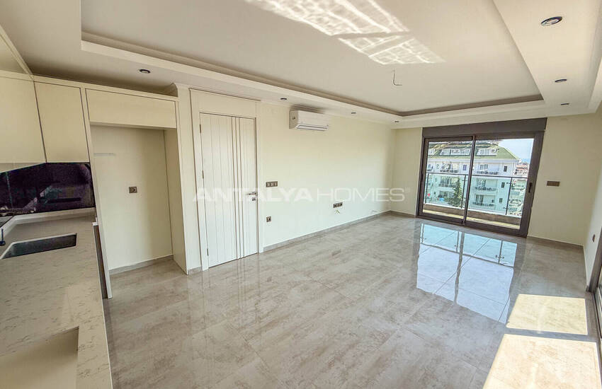 Zeezicht Appartementen In Omheind Complex In Alanya 15