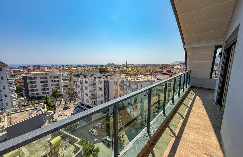 Zeezicht Appartementen In Omheind Complex In Alanya 26