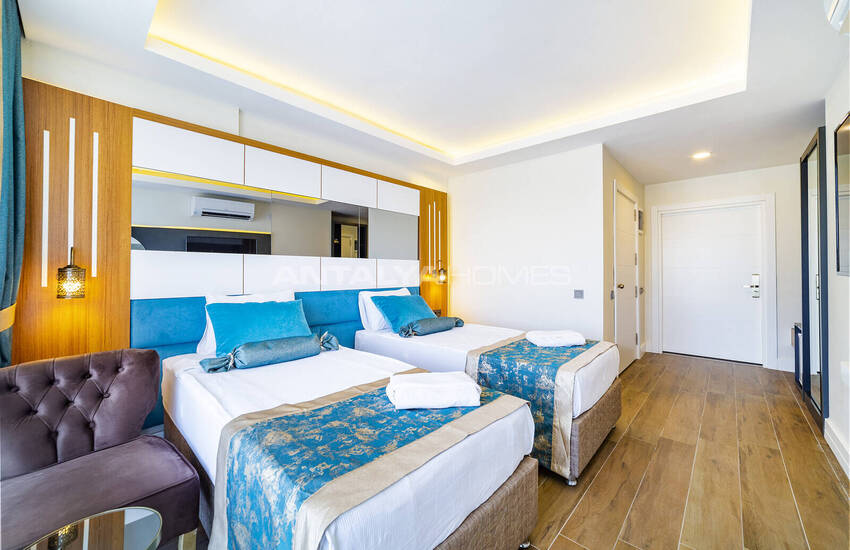 Appartements Meublés À Alanya Avec Commodités De Villégiature 20