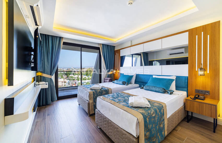 Appartements Meublés À Alanya Avec Commodités De Villégiature 22