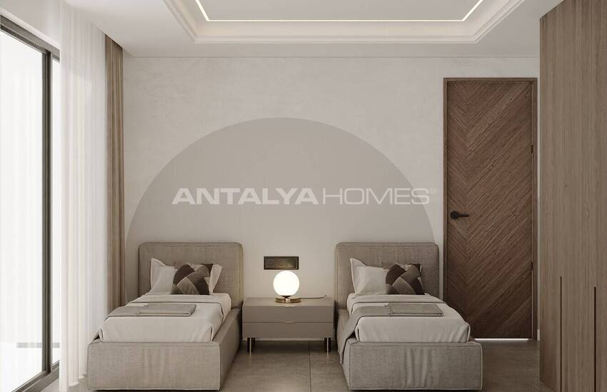 Detached Houses with Private Pool Near the Sea in Konaklı Alanya 13