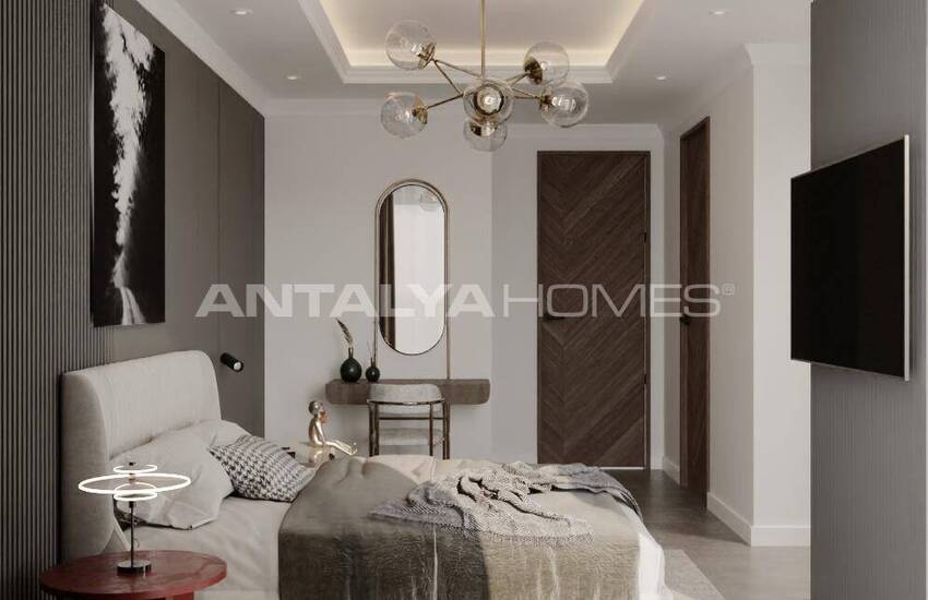 Detached Houses with Private Pool Near the Sea in Konaklı Alanya 11