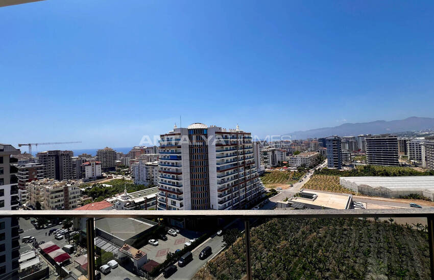 آپارتمان‌های با منظره دریا در محمودلار مرکزی، آلانیا 26