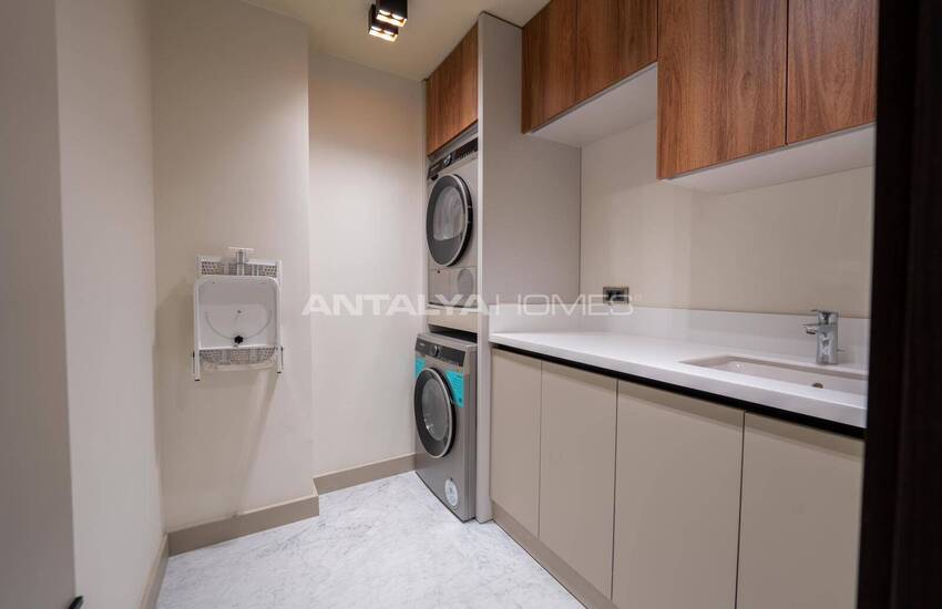 منازل منفصلة مع حدائق ومسابح في كوندو أنطاليا أنطاليا 35