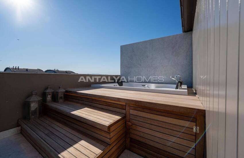 منازل منفصلة مع حدائق ومسابح في كوندو أنطاليا أنطاليا 34