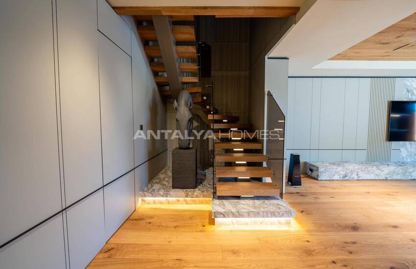 منازل منفصلة مع حدائق ومسابح في كوندو أنطاليا أنطاليا 42