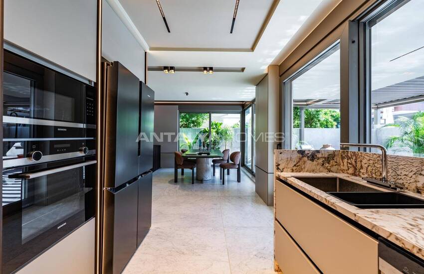 Отдельные дома с садами и бассейнами в Кунду Анталии 11