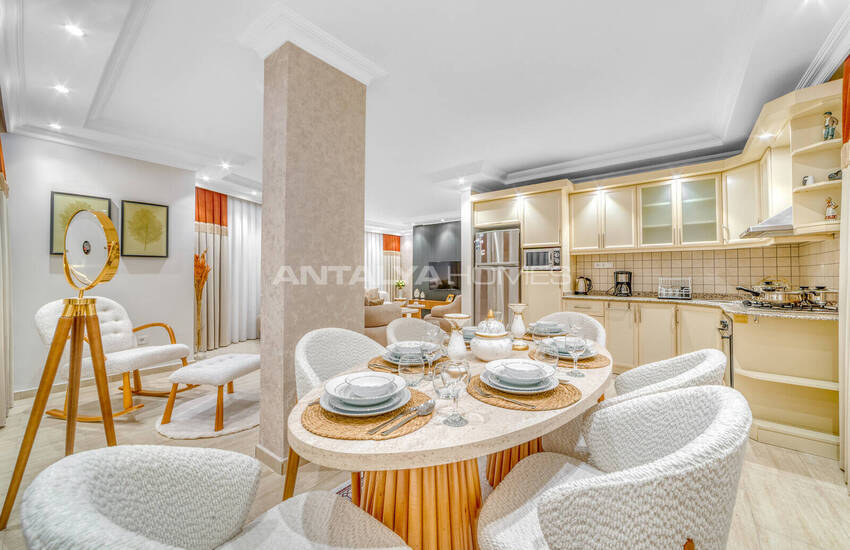 Möblerad Lägenhet I Havsnära Komplex I Obagöl, Alanya 5