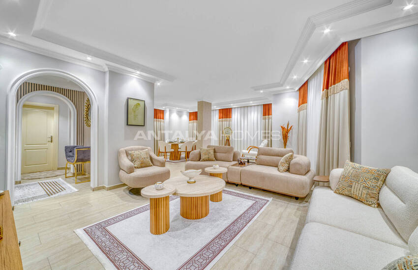 Möblerad Lägenhet I Havsnära Komplex I Obagöl, Alanya 4