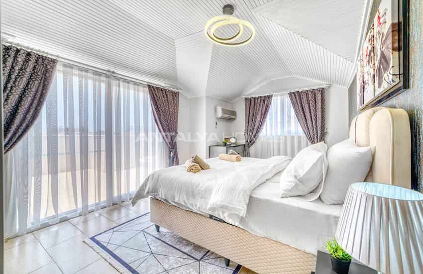 Möblerad Lägenhet I Havsnära Komplex I Obagöl, Alanya 10