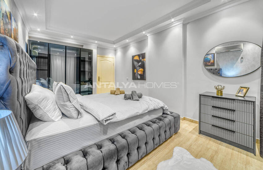 Möblerad Lägenhet I Havsnära Komplex I Obagöl, Alanya 12