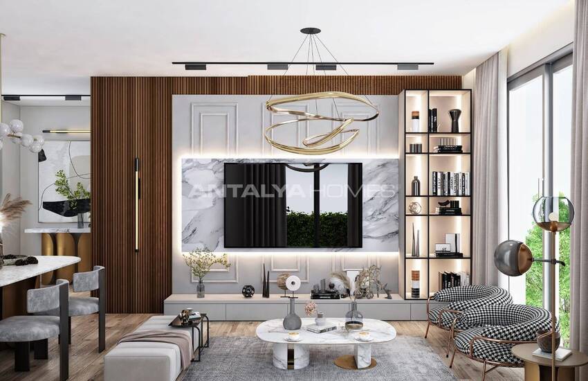 Antalya Havalimanı'na Yakın Havuzlu Daireler 12