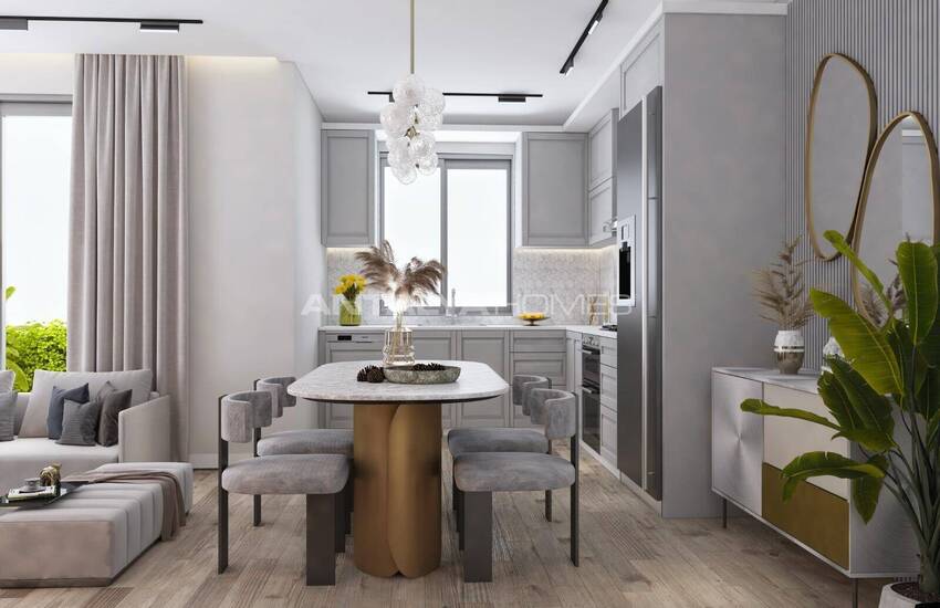 Antalya Havalimanı'na Yakın Havuzlu Daireler 17