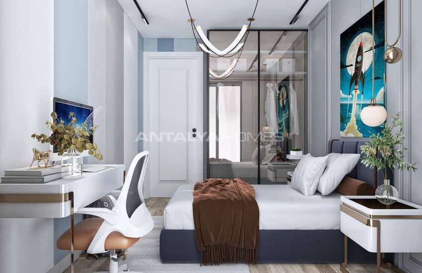 Antalya Havalimanı'na Yakın Havuzlu Daireler 25