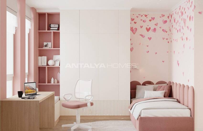 Antalya Aksu Sitesi'nde Havuzlu Daireler 6