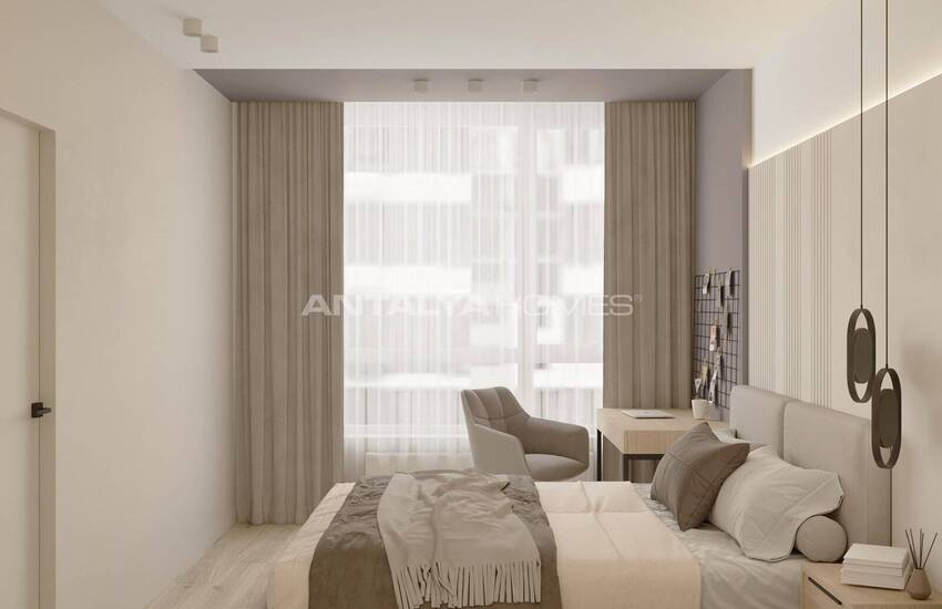 Antalya Aksu Sitesi'nde Havuzlu Daireler 7