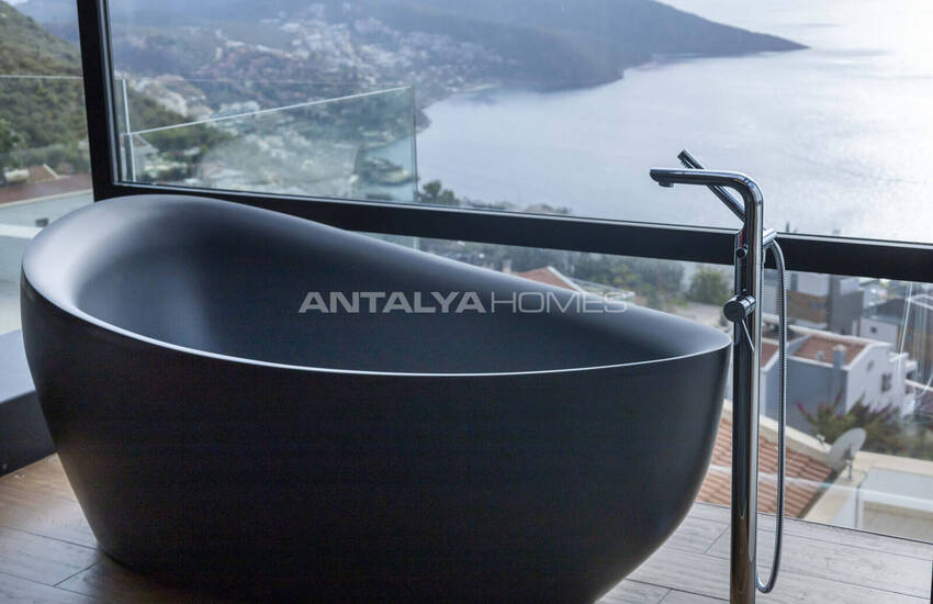 Elegant Sea View Custom Design Villa in Kalkan Antalya 35