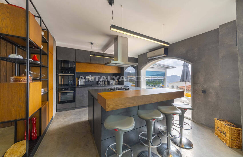 Elegant Sea View Custom Design Villa in Kalkan Antalya 26