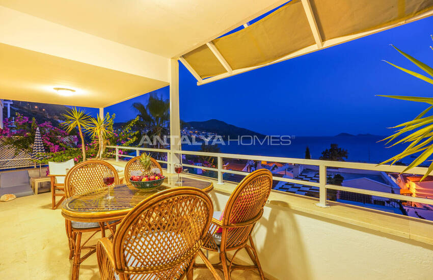 Потрясающий дом с видом на море и природу в Калкане, Анталия 44
