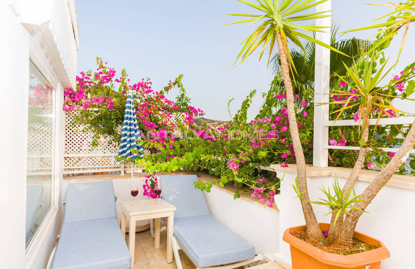 Потрясающий дом с видом на море и природу в Калкане, Анталия 42