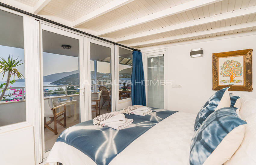 Потрясающий дом с видом на море и природу в Калкане, Анталия 26