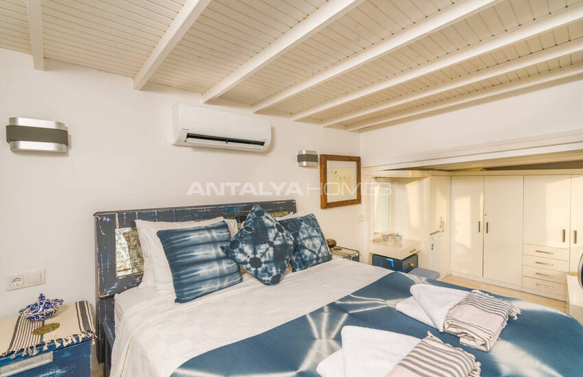 Потрясающий дом с видом на море и природу в Калкане, Анталия 28