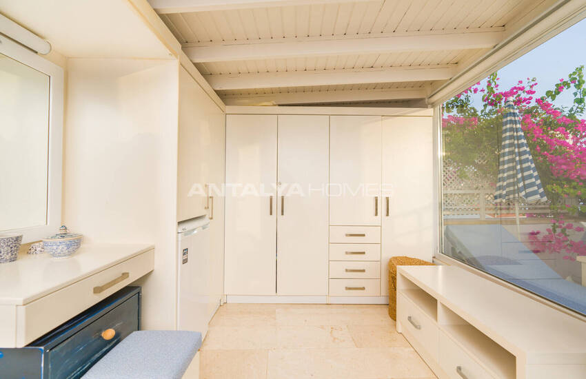 Потрясающий дом с видом на море и природу в Калкане, Анталия 25