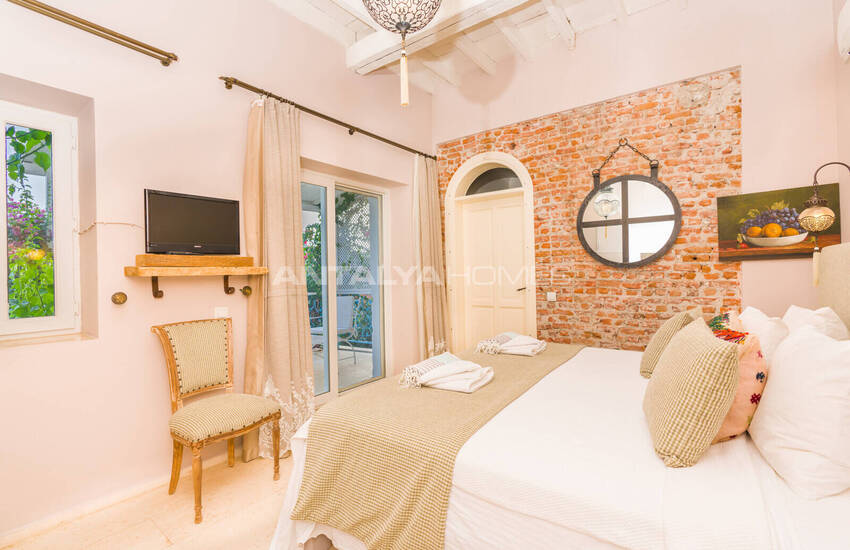 Потрясающий дом с видом на море и природу в Калкане, Анталия 30