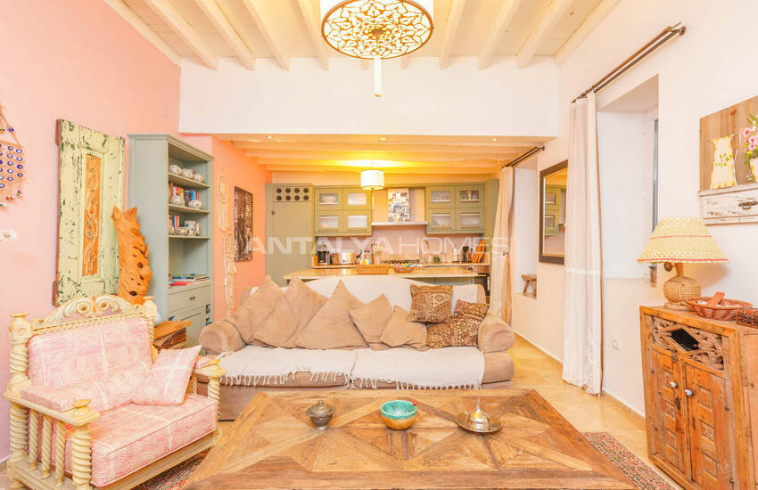 Потрясающий дом с видом на море и природу в Калкане, Анталия 15