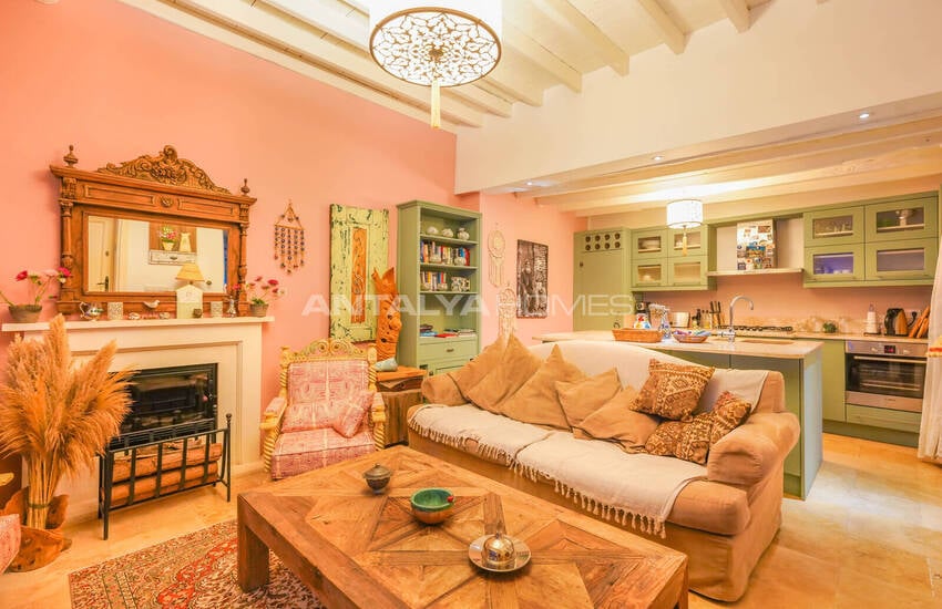 Потрясающий дом с видом на море и природу в Калкане, Анталия 16