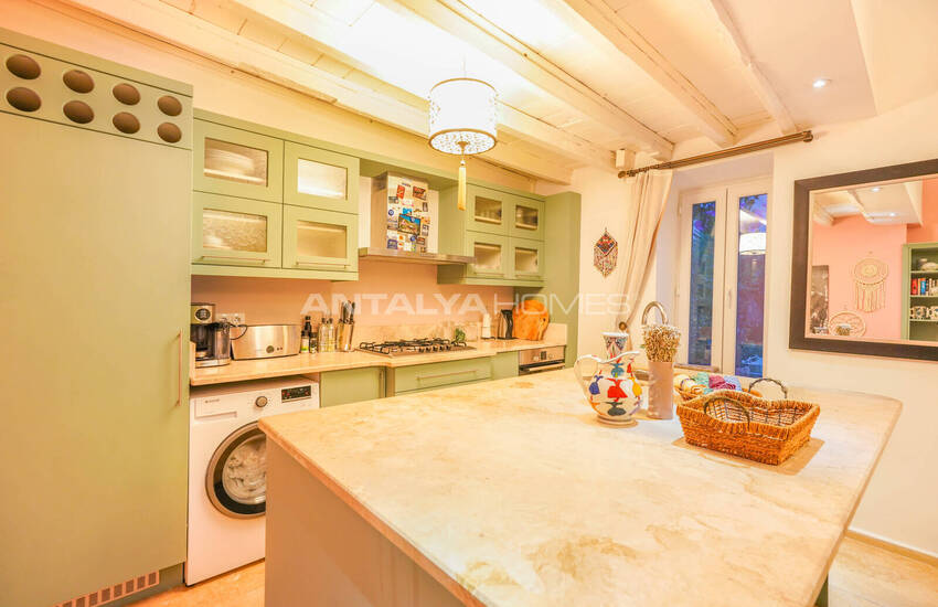 Потрясающий дом с видом на море и природу в Калкане, Анталия 17