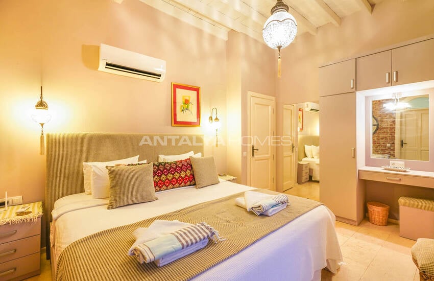 Потрясающий дом с видом на море и природу в Калкане, Анталия 22