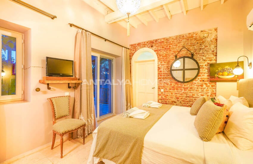 Потрясающий дом с видом на море и природу в Калкане, Анталия 23