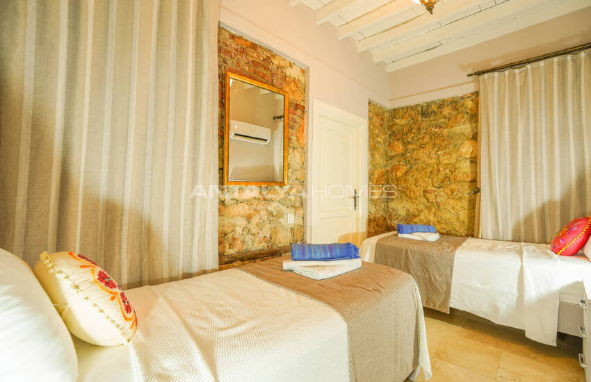 Потрясающий дом с видом на море и природу в Калкане, Анталия 24