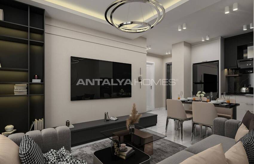 Flats for Sale Close to the Sea in Tosmur, Alanya 8
