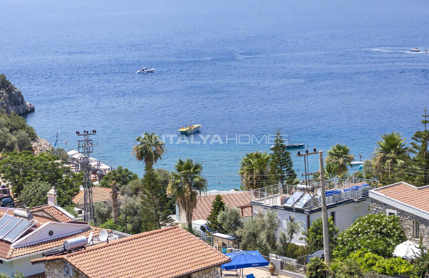 Kaş Kalkan'da Deniz Manzaralı Havuzlu 4+1 Villa 23