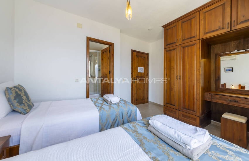 Kaş Kalkan'da Deniz Manzaralı Havuzlu 4+1 Villa 22