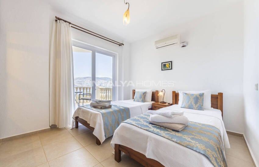 Kaş Kalkan'da Deniz Manzaralı Havuzlu 4+1 Villa 30
